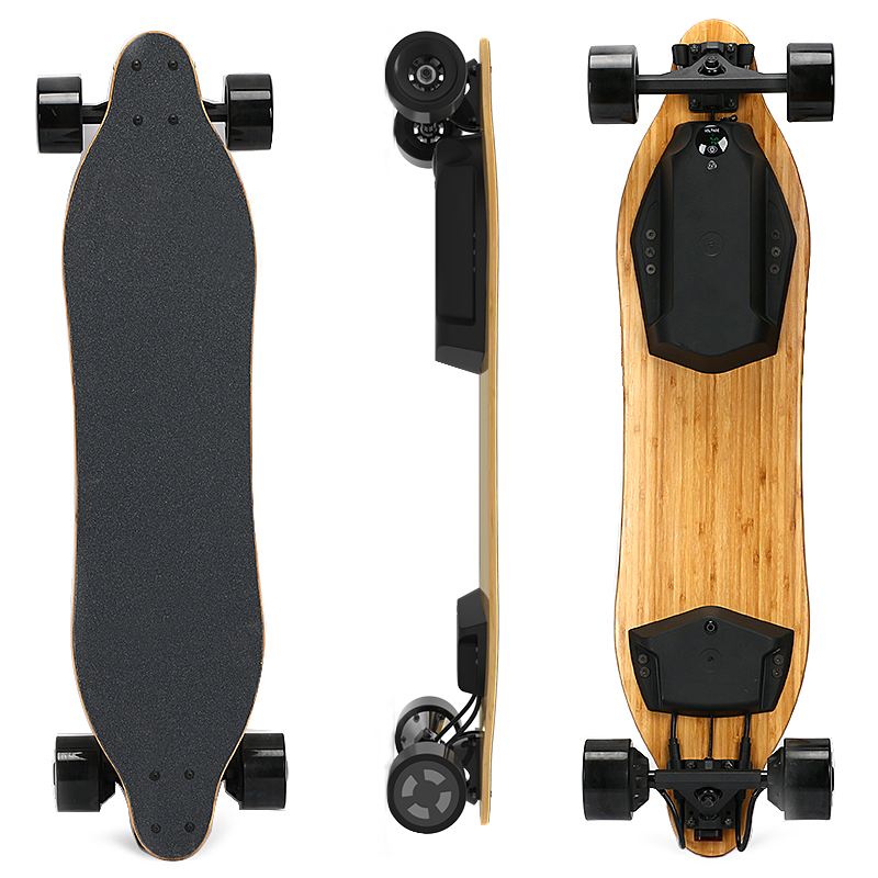 US stock Boosted e longboard fast four wheels electric skate board with dual drive hub motor for adults