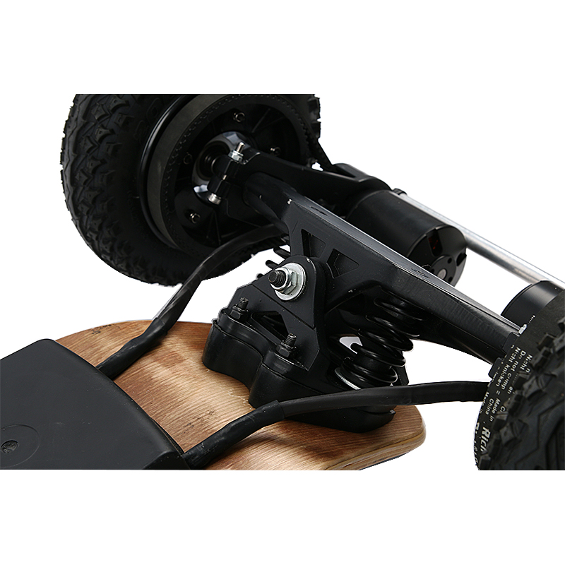 ANZO-A8 Powerful Cheap Dual Belt Drive Motors Fast Off Road Long Mountainboard with Seat Electric Skateboard