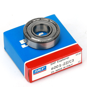6001-2RS C3 SKF Steel Deep Grove Ball Bearings 12mm X 28mm X 8mm